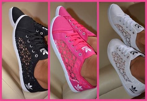 Adidas lace sneakers for ladies